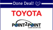Toyota and Point 2 Point