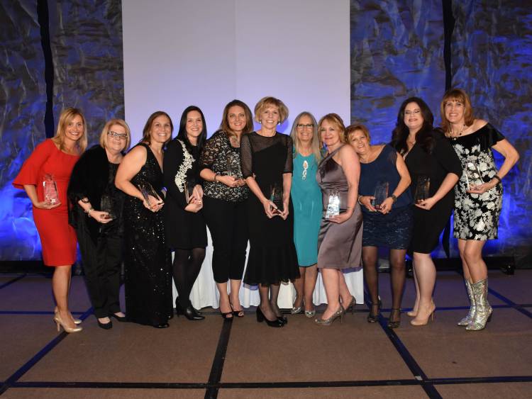 Volunteers at the Awards Gala