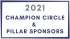 2021 Champion Circle & Pillar Sponsors