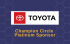 Champion Circle Platinum Sponsor - Toyota