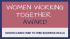 2019 Women Working Together Award Winners
